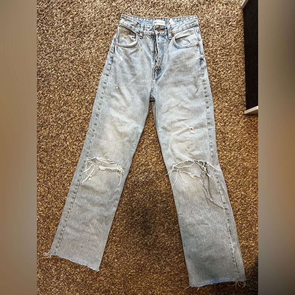 Zara Highrise Bootcut Jeans
